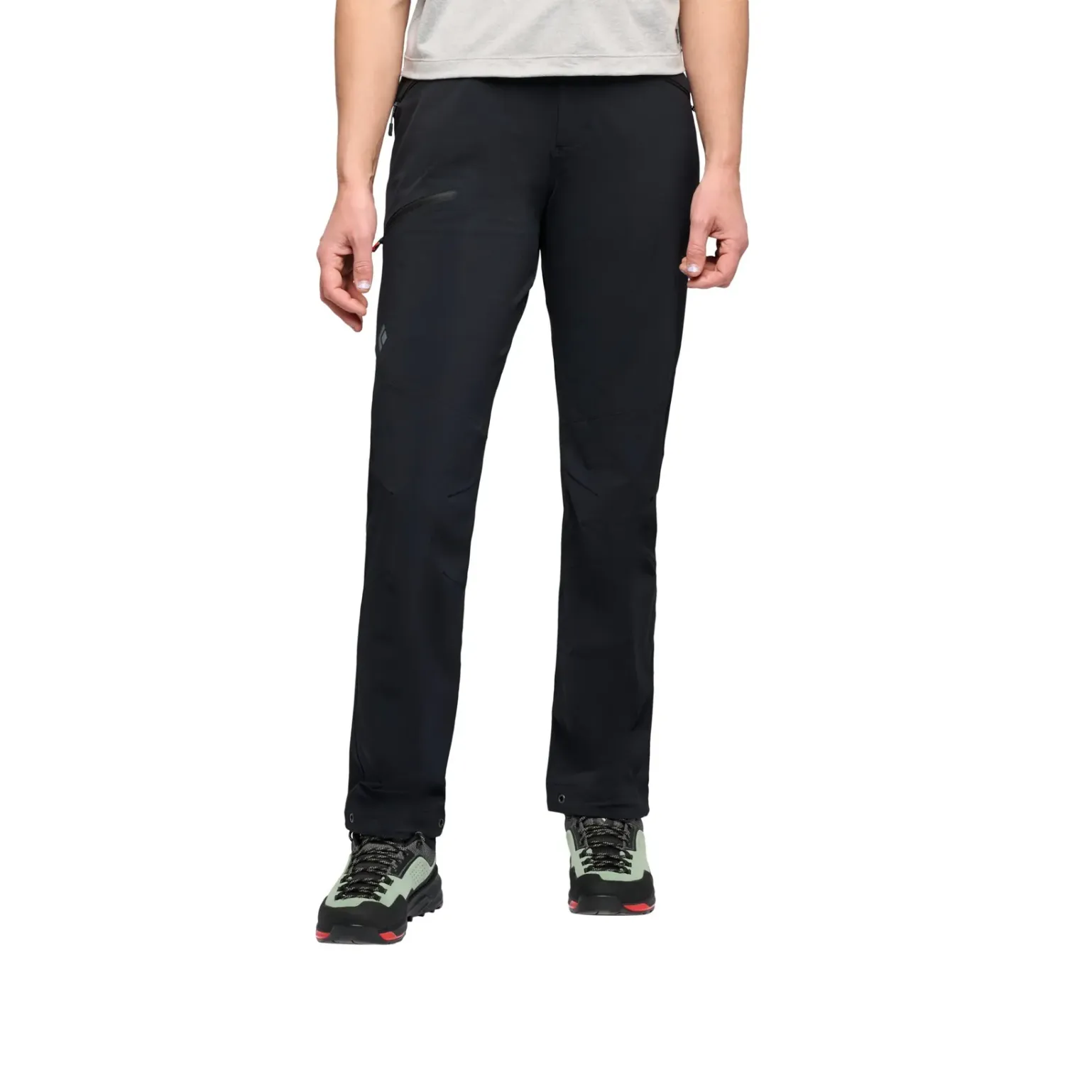 Black Diamond Women's Alpine Light Pant, Color: Black, Size: 4