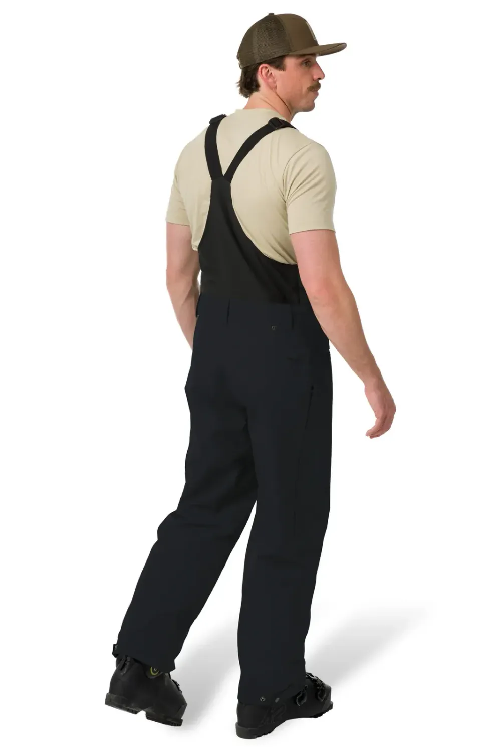 Flylow Men's Firebird Bib in 1200x, alternate view 3