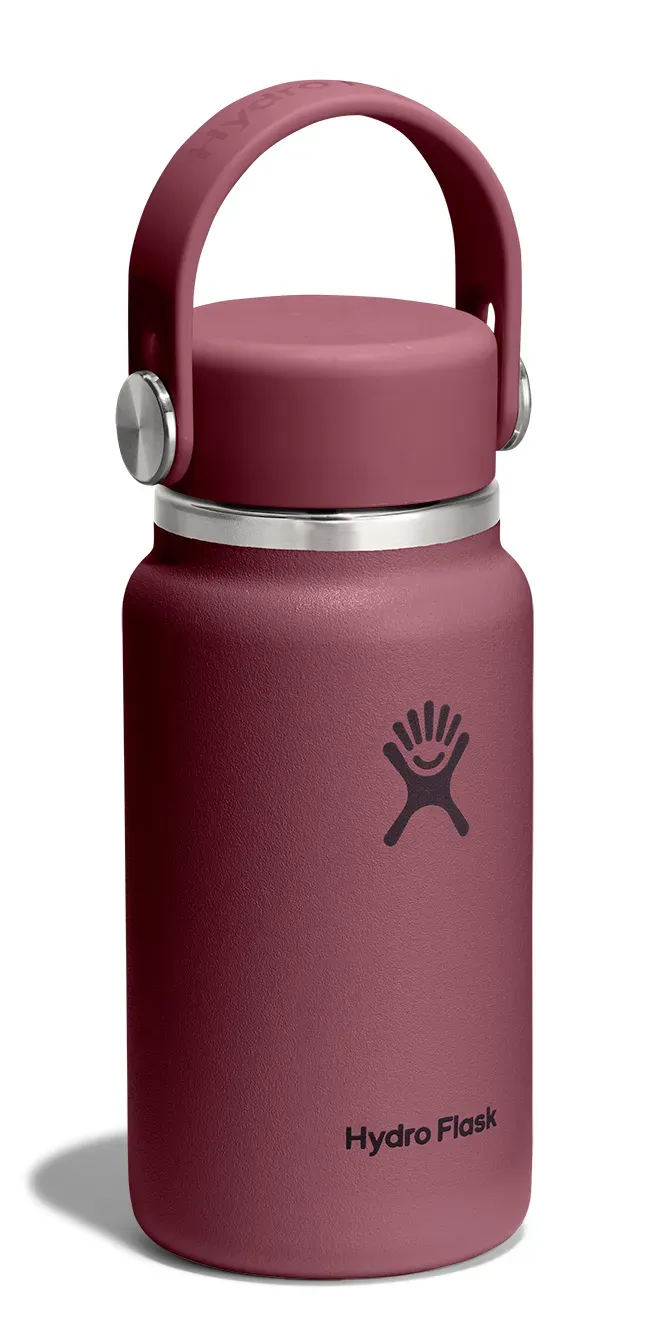 Hydro Flask Micro Hydro 200 ML in Burgundy, alternate view 1