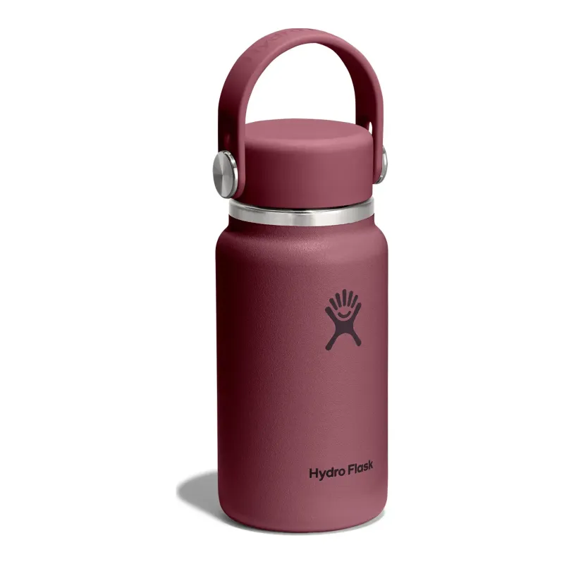 Hydro Flask Micro Hydro 200 ML in Burgundy, alternate view 1