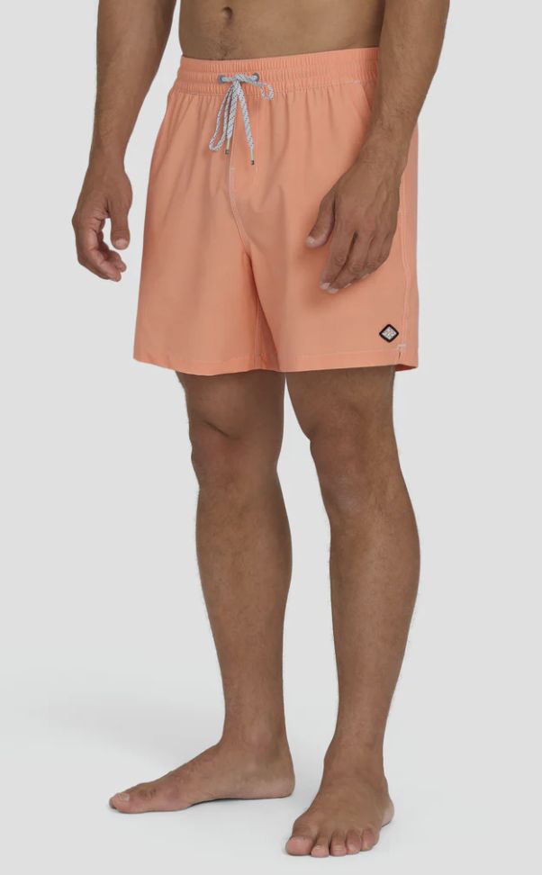 Billabong Men's Every Other Day WW Layback Trunks, Color: Cantaloupe, Size: Medium