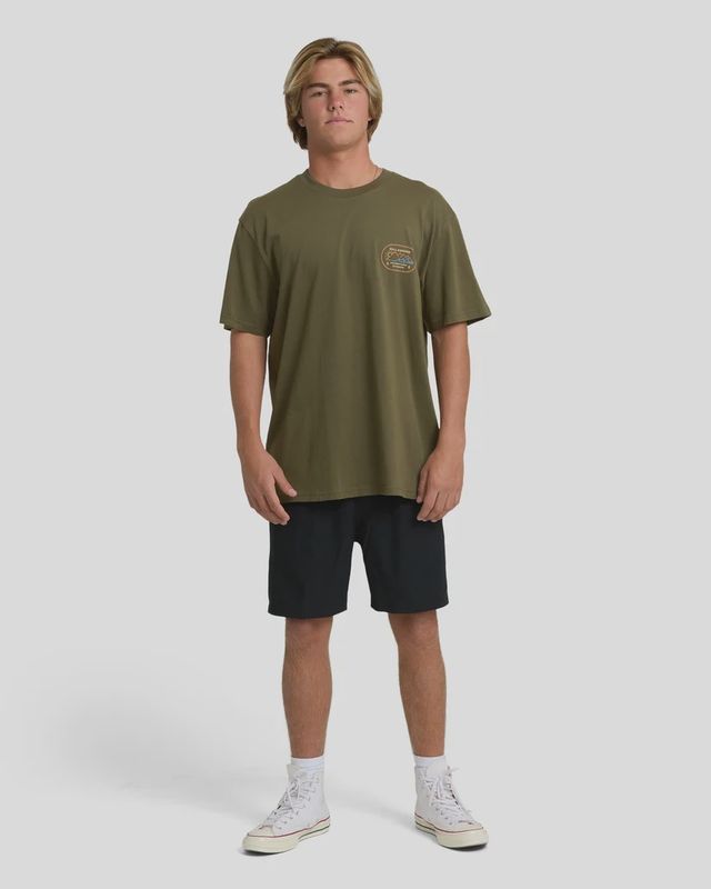 Billabong Men's Andes Adiv Premium Short Sleeve T-Shirt