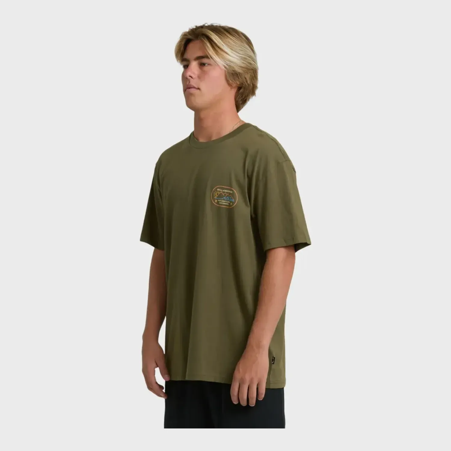 Billabong Men's Andes Adiv Premium Short Sleeve T-Shirt in Om S, alternate view 4