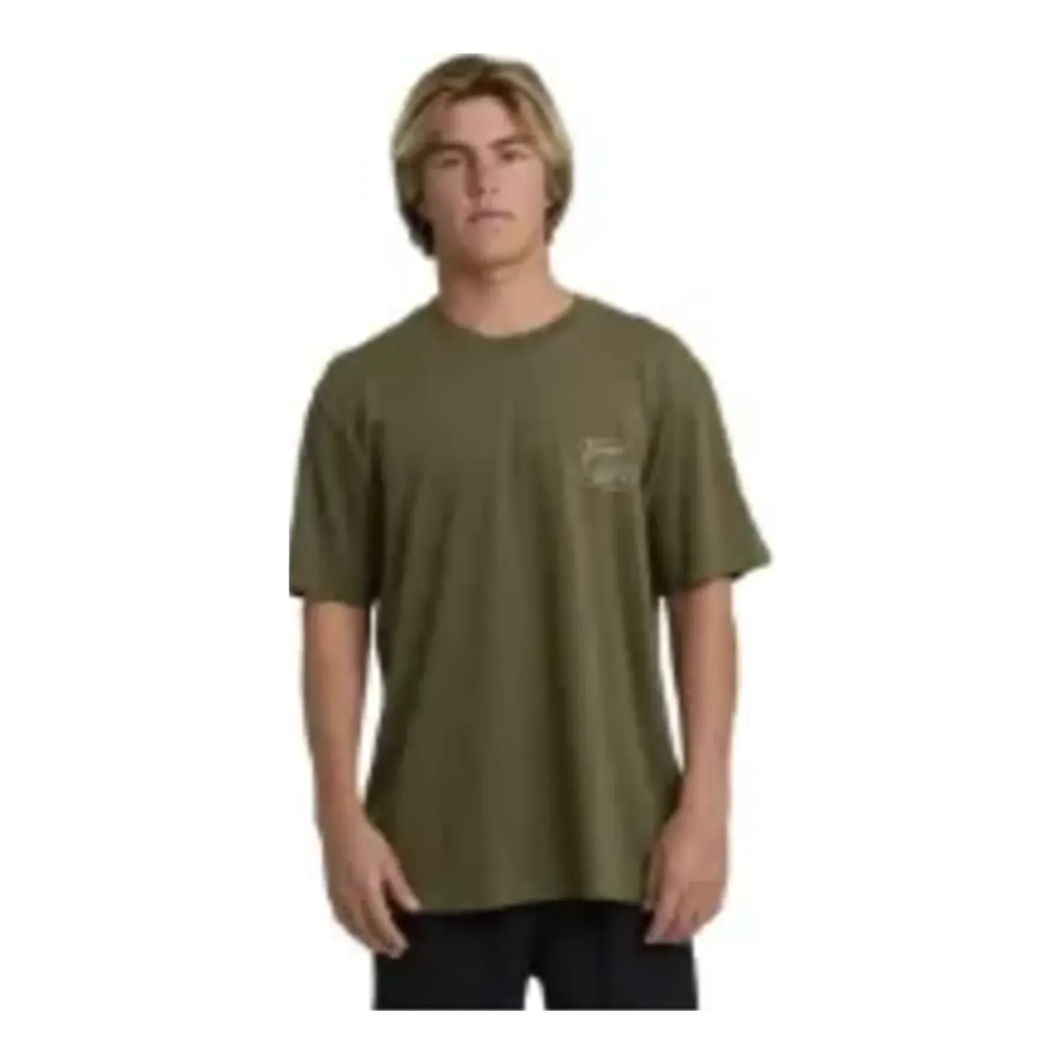 Billabong Men's Andes Adiv Premium Short Sleeve T-Shirt, Color: Winter Moss, Size: XL