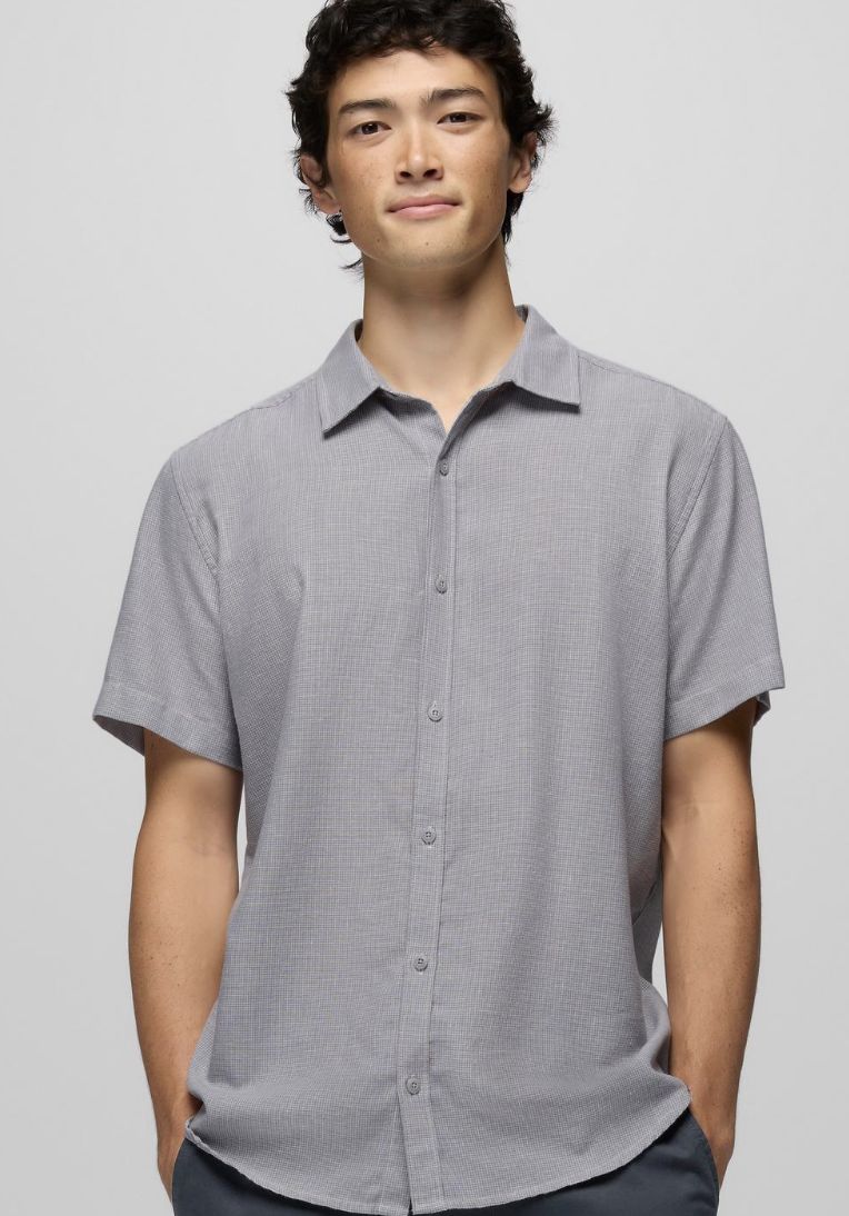 Prana Men's Lindores Shirt, Color: Taro, Size: Medium