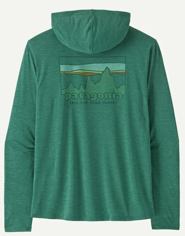 Patagonia Men's Cap Cool Daily Hoody - '73 Skyline, front view
