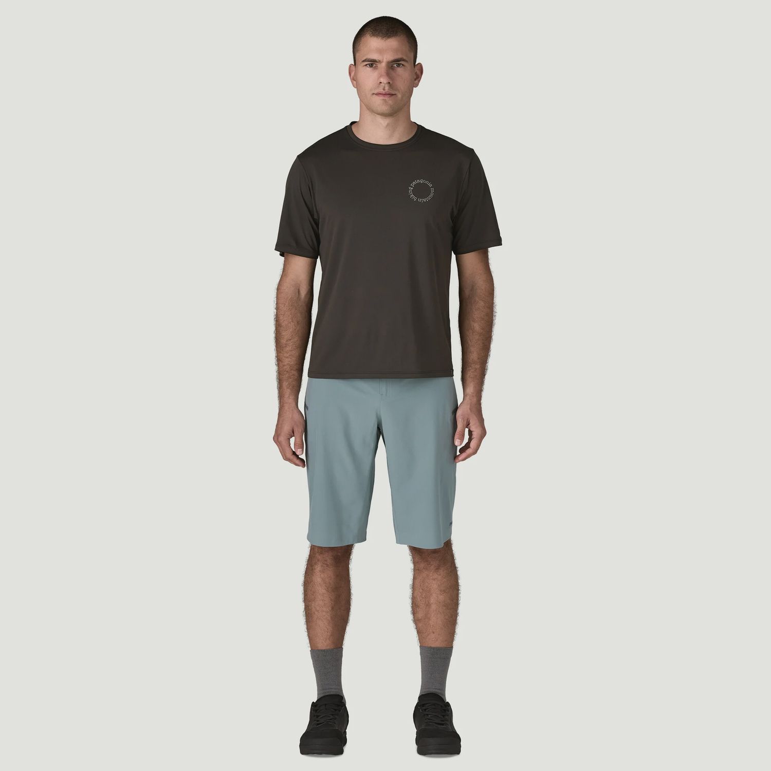 Patagonia Men's Cap Cool Daily Shirt - Spoke Stencil