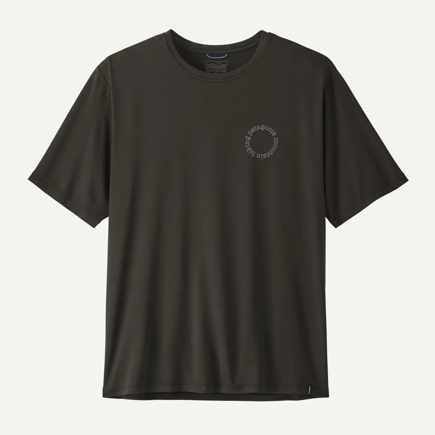 Patagonia Men's Cap Cool Daily Shirt - Spoke Stencil, alternate view 1