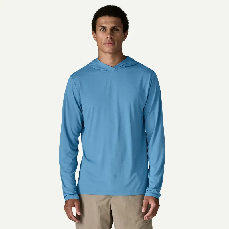 Patagonia Men's Cap Cool Daily Hoody in Bk1, alternate view 1