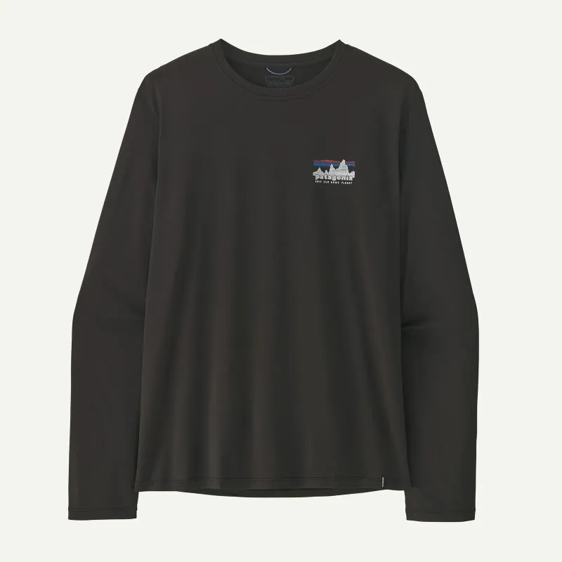 Patagonia Men's L/S Cap Cool Daily Shirt - '73 Skyline, alternate view 1