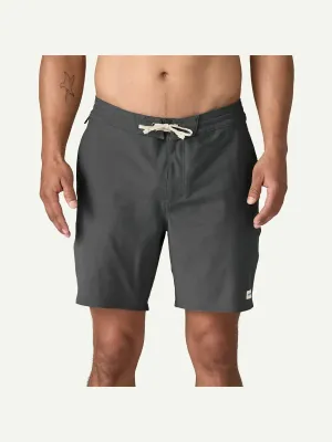 Patagonia Men's Home Waters Hybrid Short 18" in Forge Grey, alternate view 1