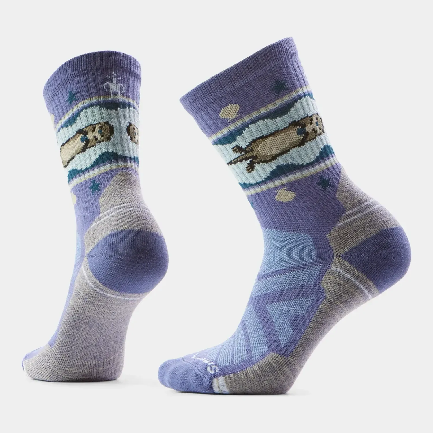 SW003048 - Smartwool Women's Hike Light Cushion Otter Float Crew Socks