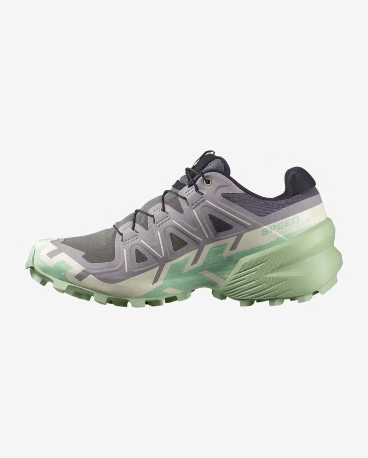 Salomon Speedcross 6, Color: Castlerock / Vanilla Smoke, Size: 7