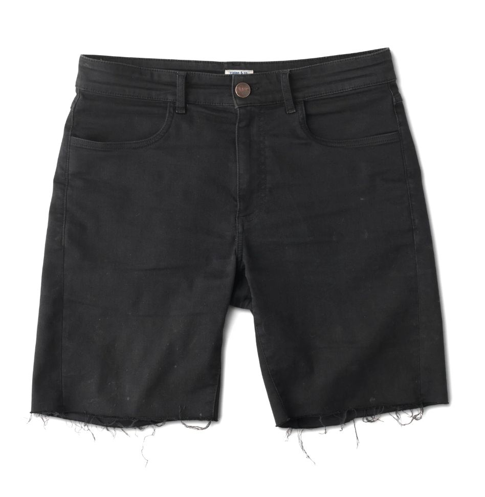 Ripton Men's Classic Jorts, Color: Diesel - Cut off, Size: 30