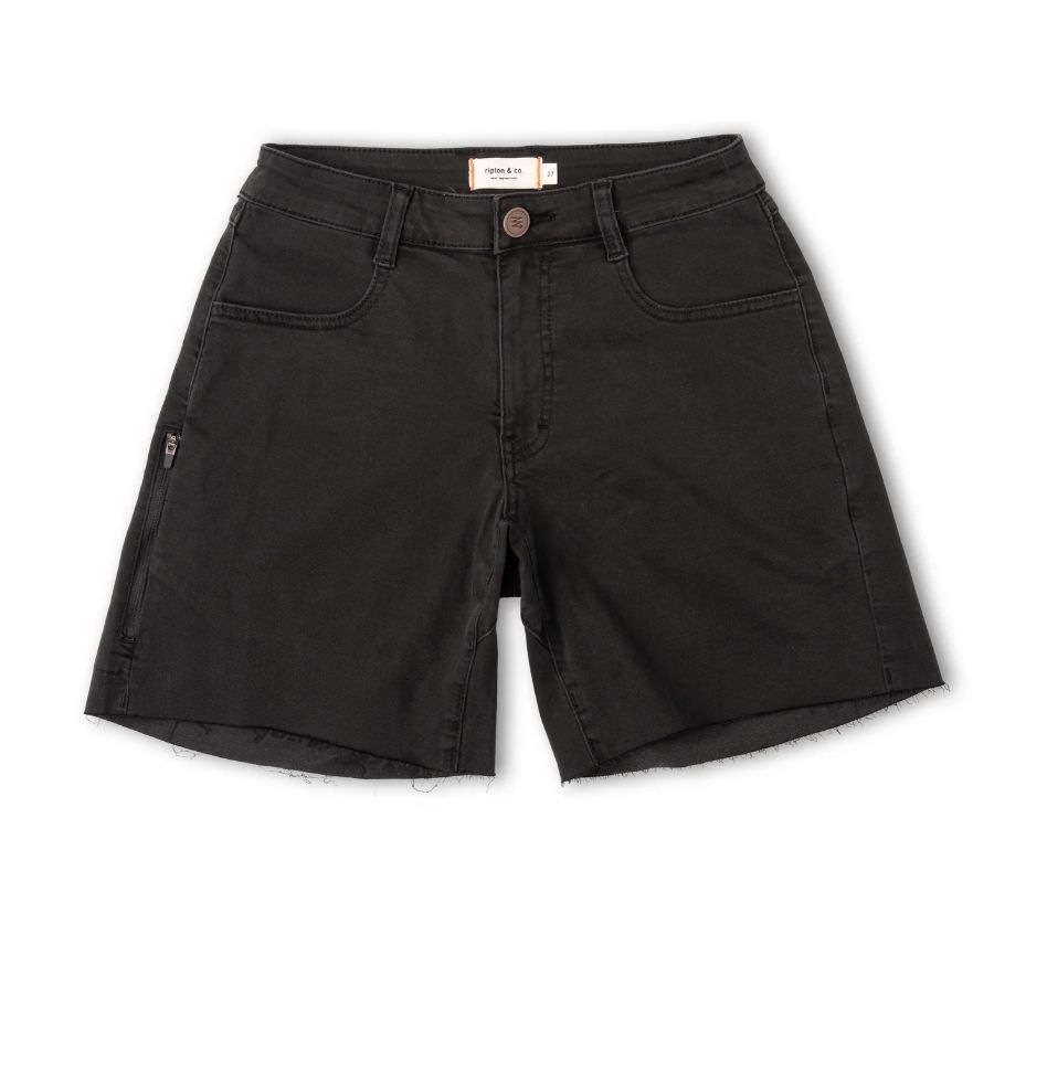 Ripton Women's Performance Jorts, Color: Diesel- Cut Off, Size: 25