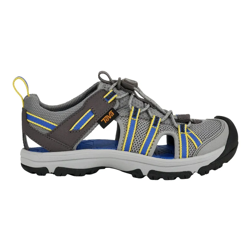 Teva Youth Manatee in Grey / Dazzling Blue, main view