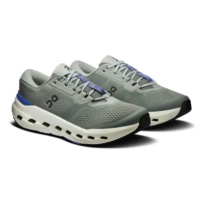 On Men's Cloudrunner 3 in Tin/ Iceberg, alternate view 1