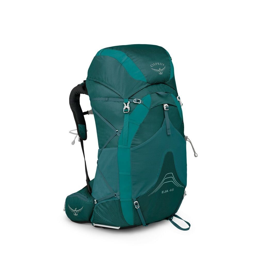 Osprey Women's Eja 48 Lightweight Backpack, Color: Teal, Size: Extra Small / Small
