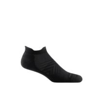 1039 - Darn Tough Run No Show Tab Ultra-Lightweight with Cushion, Color: Black, Size: XL
