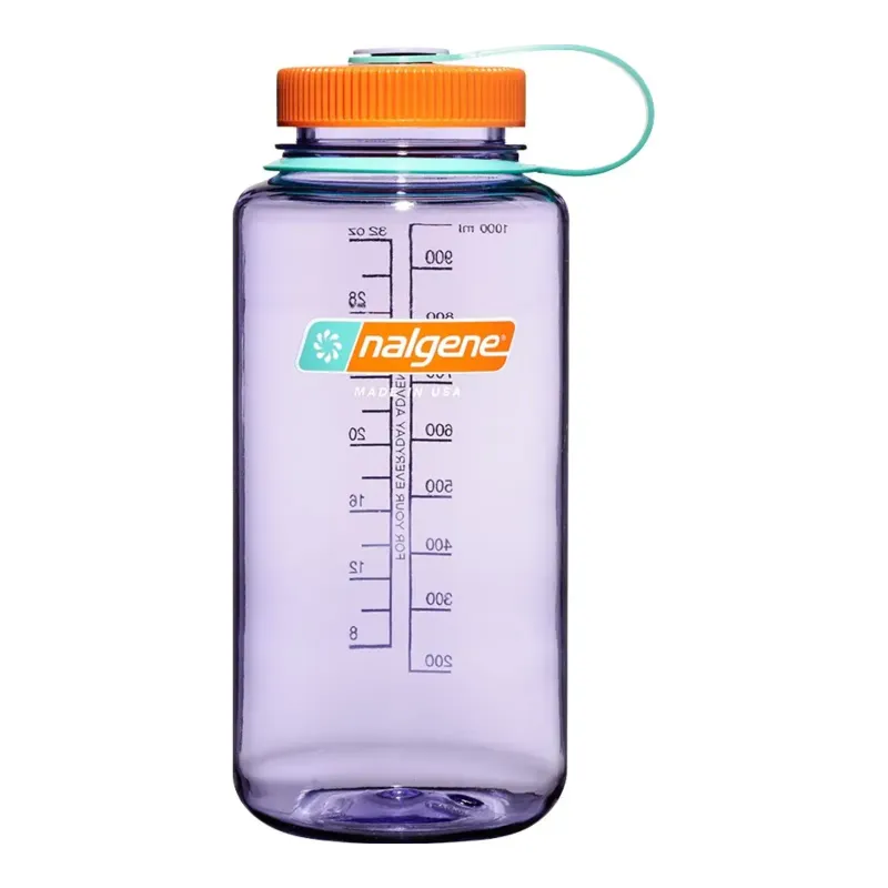 Nalgene Wide Mouth 32oz in Amethyst, front view