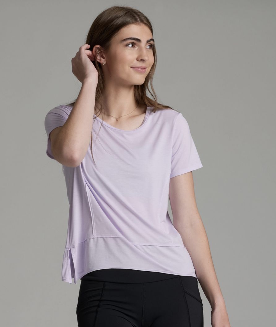 Kuhl Women's Free-Flo Tee, Color: Lilac, Size: Small