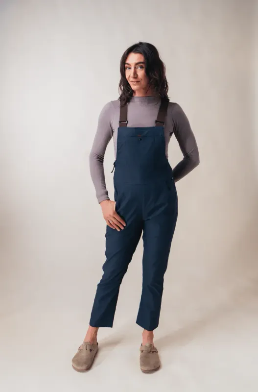 Allover Women's Lookout Overalls 2.0, front view