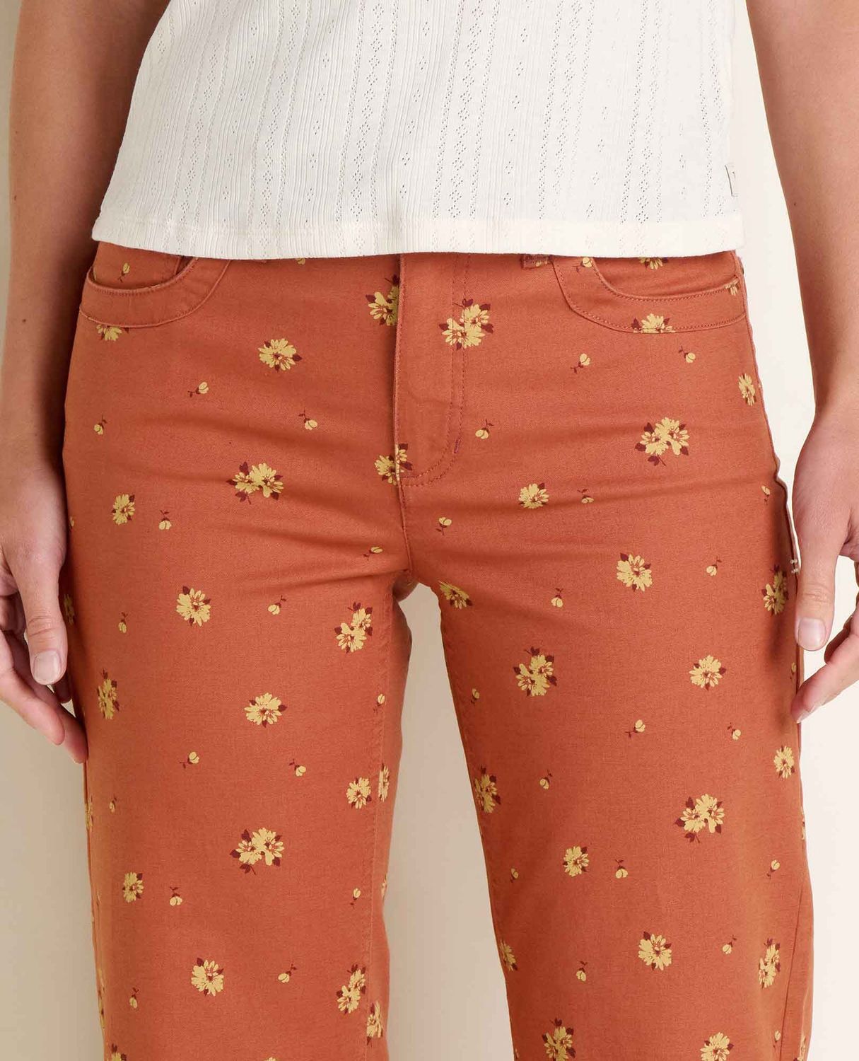 Toad &amp; Co Women's Earthworks Wide Leg Crop Pant