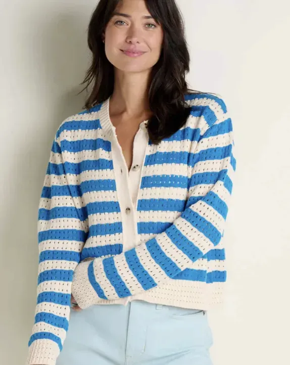 Toad&amp;Co Women's Bianca Pointelle Cardigan