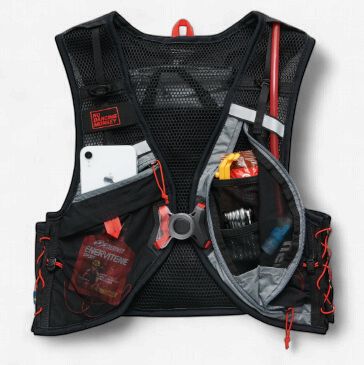 USWE Rush 8L Bike Hydration Vest, Color: Carbon Black, Size: M