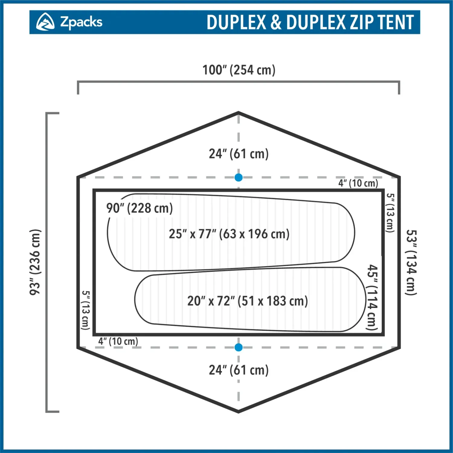 Zpacks Duplex Classic Ultralight Tent in 2048x, alternate view 21