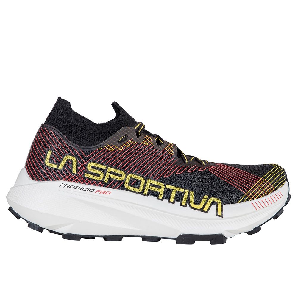 La Sportiva Men's Prodigio Pro, Color: Black/Yellow, Size: 40.5