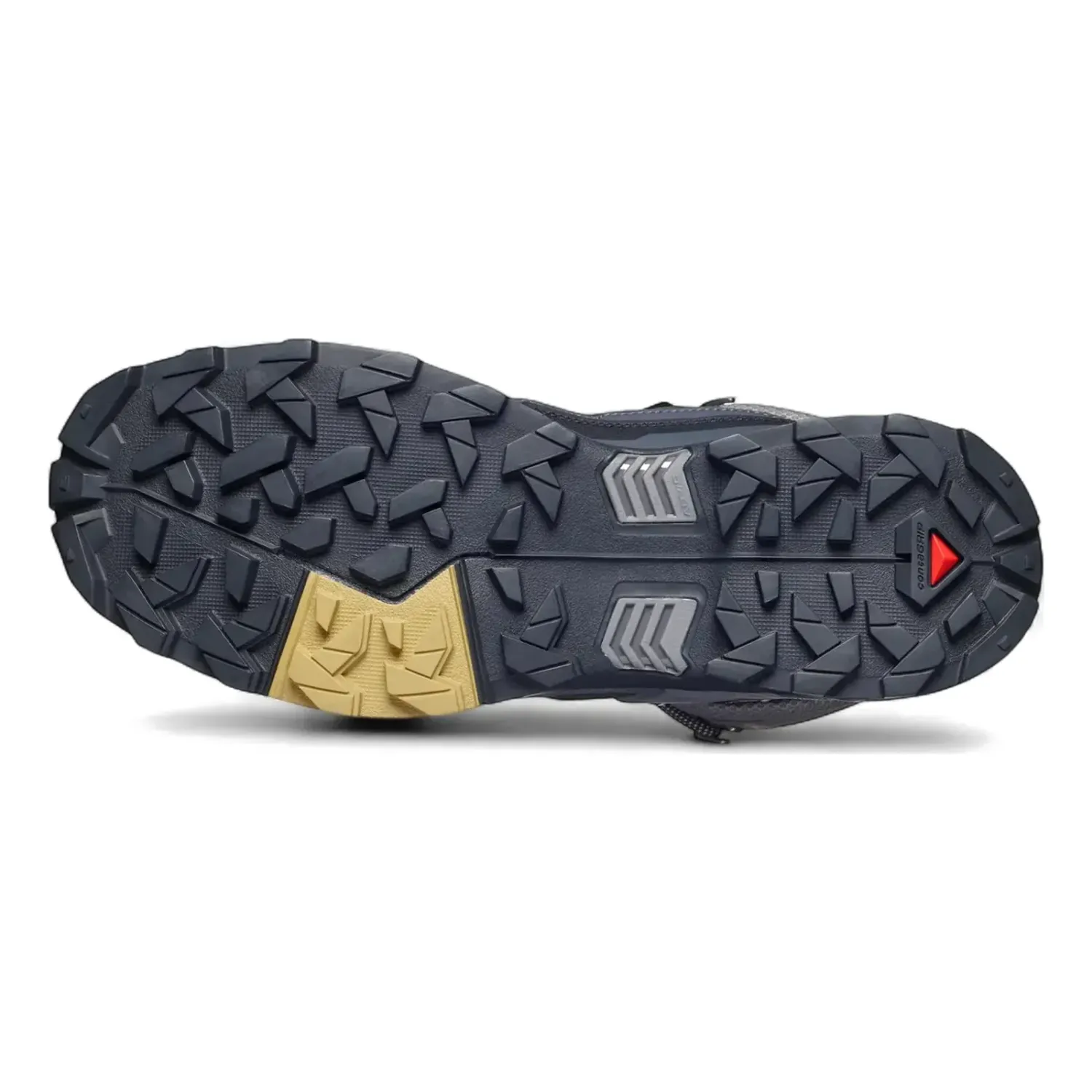 Salomon Men's X Ultra 5 Mid Gore-Tex in Dark Gull Grey / Asphalt, alternate view 5