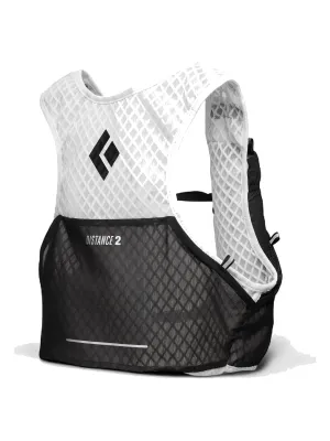 Black Diamond Distance 2L Running Vest in Alloy, alternate view 1