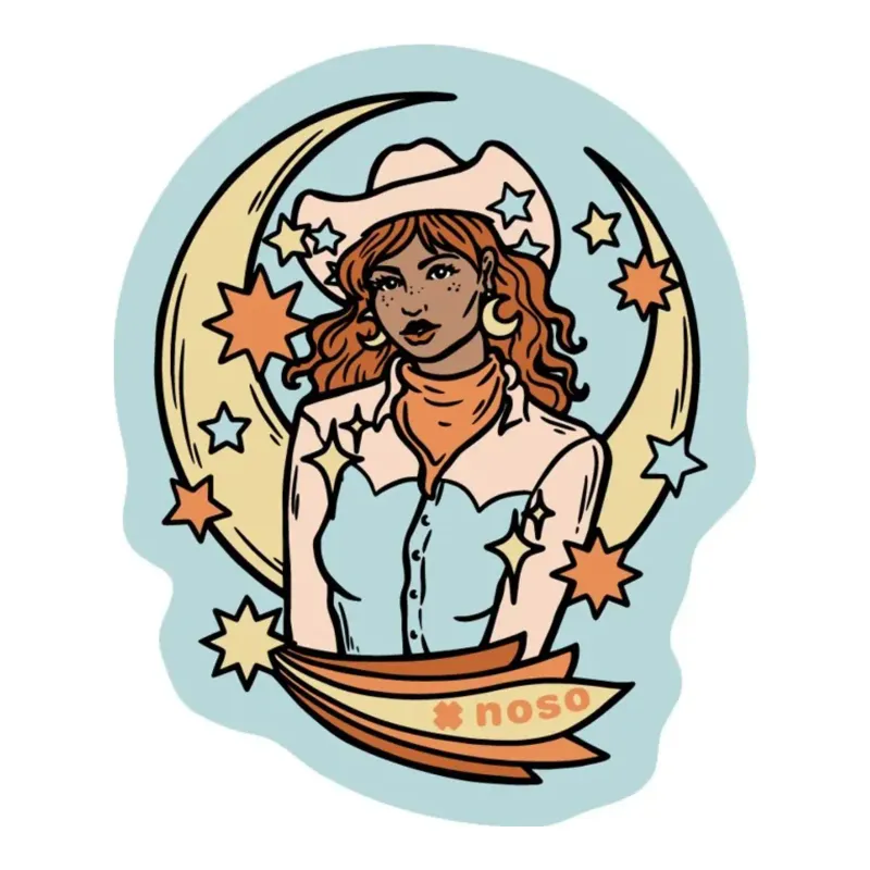 NoSo Lunar Cowgirl, front view