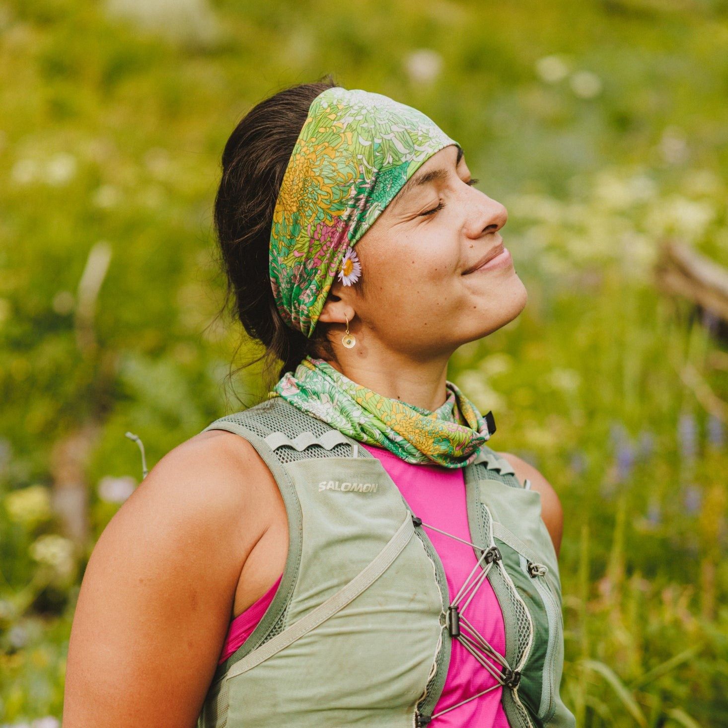 Skida Throwback Headband, Color: Persephone