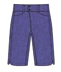 Wild Rye Riley Short, Color: Iris Wings, Size: 2