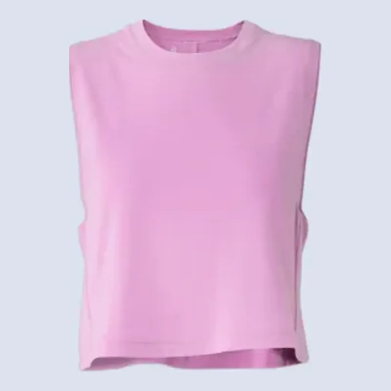 Wild Rye Keller Crop Tank, front view