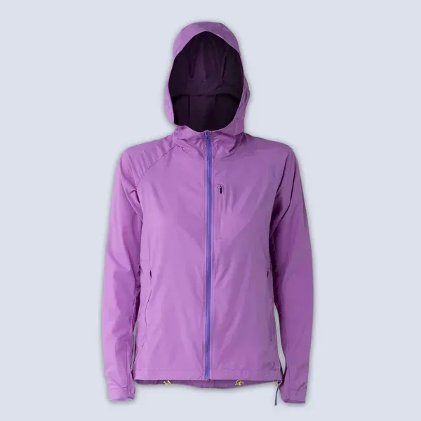 Wild Rye Rustler Windbreaker in Stormcontour, front view