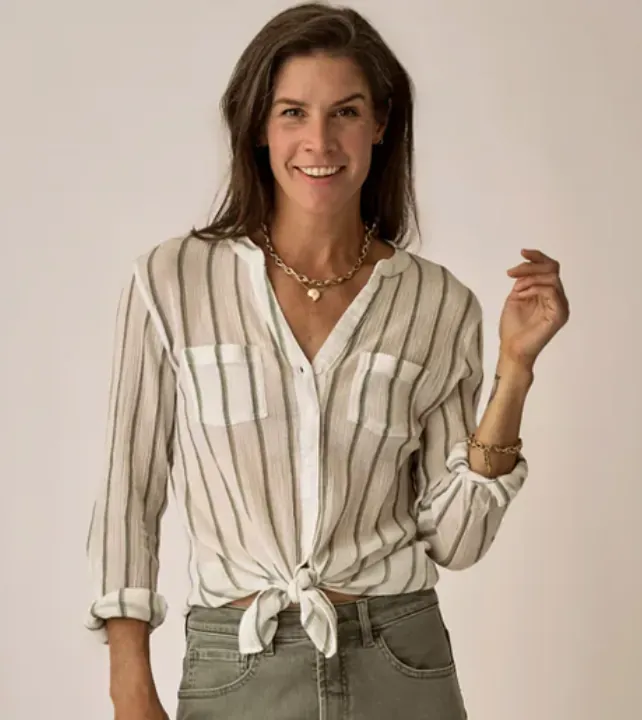 Carve Designs Dylan Gauze Tunic