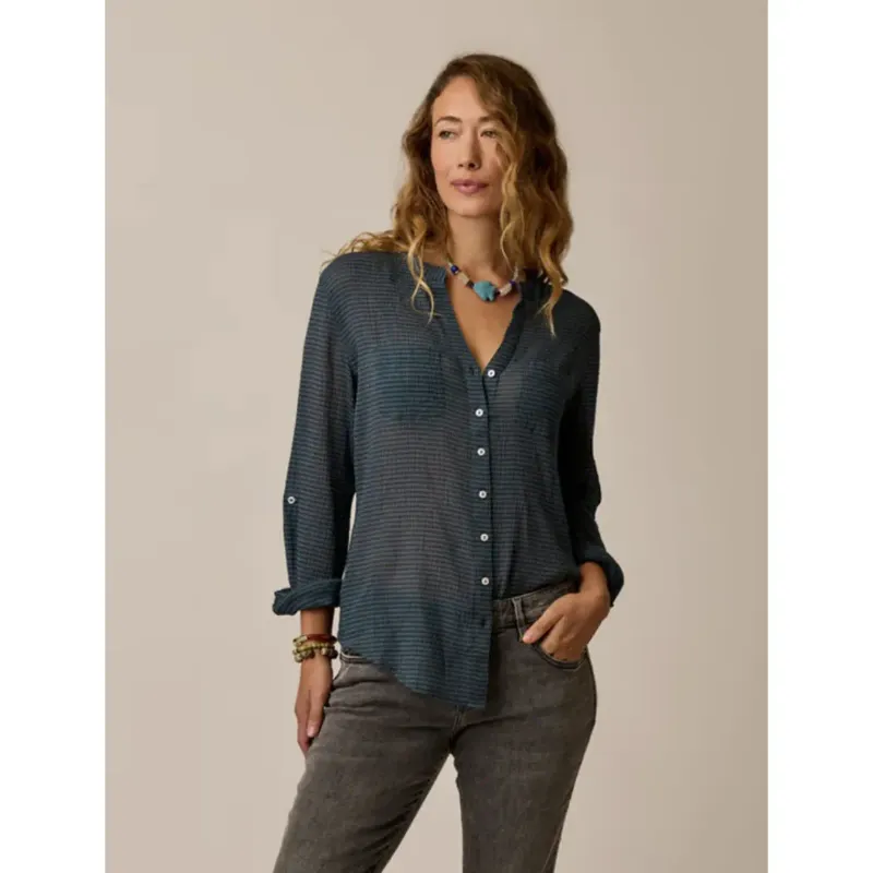Carve Designs Dylan Gauze Tunic, front view