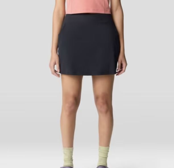 Mountain Hardwear Women's Dynama Skort, Color: Black, Size: Xtra Small