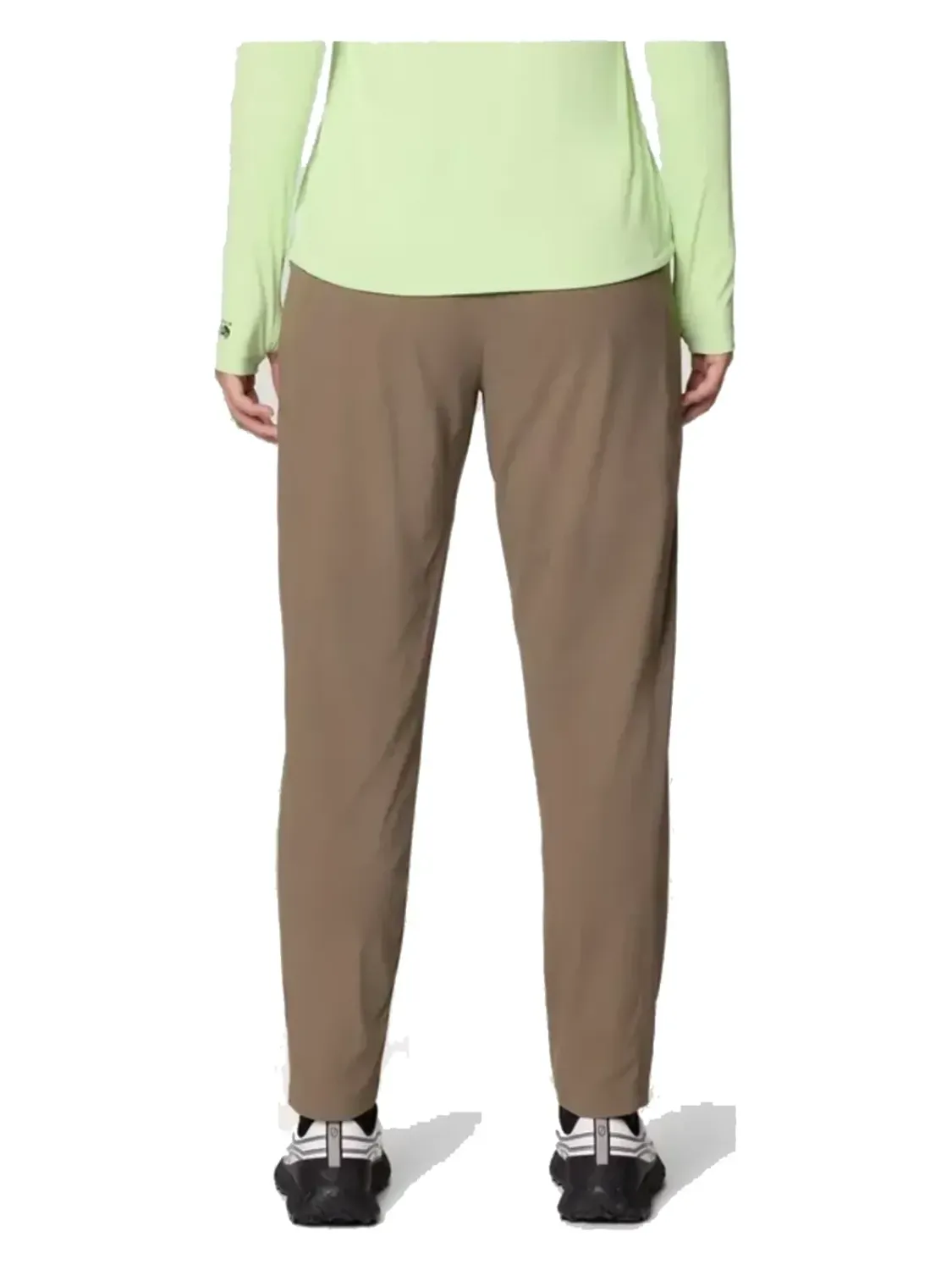Mountain Hardwear Women's Dynama High Rise Ankle Pant in Tierra, alternate view 3
