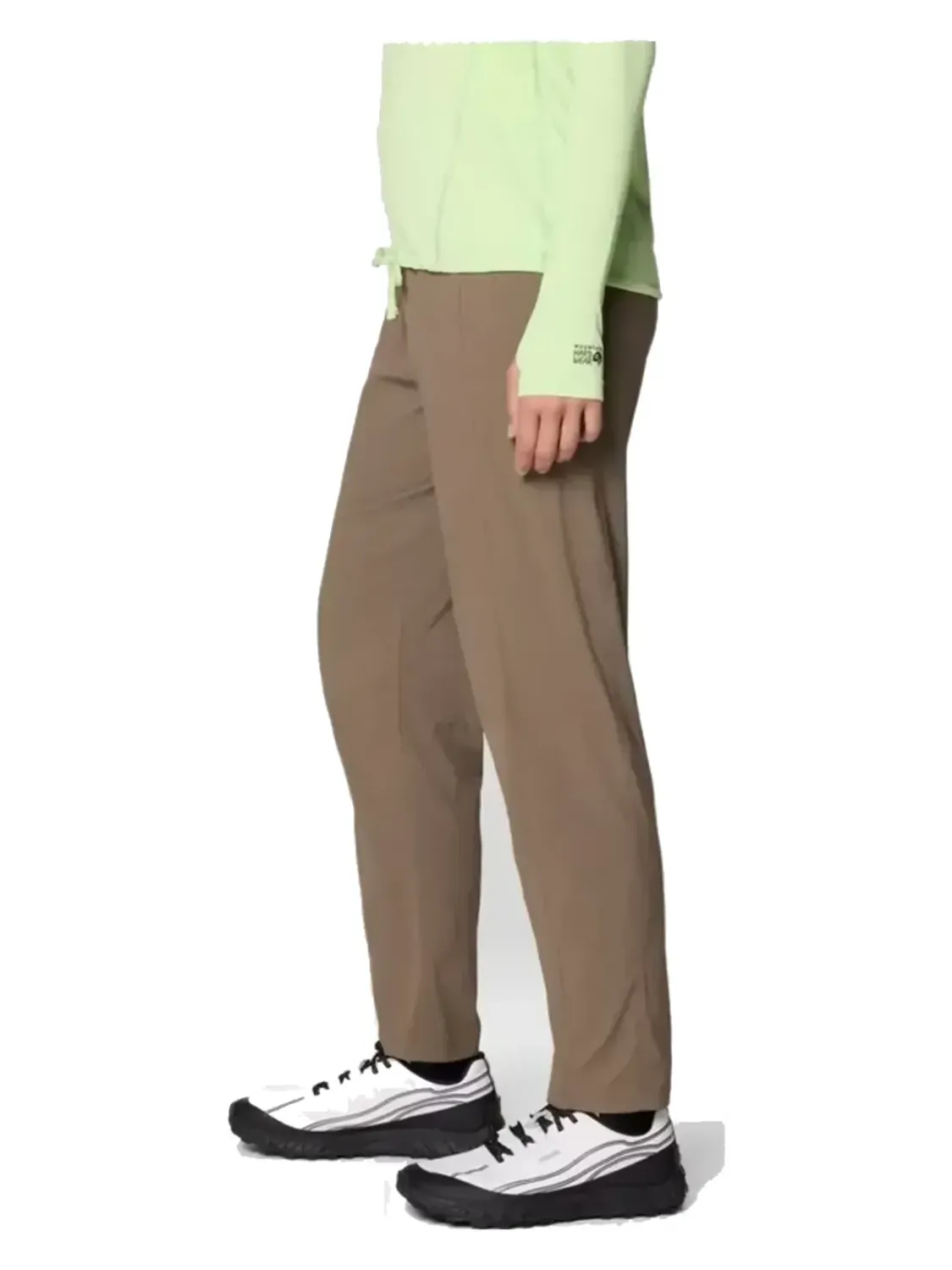 Mountain Hardwear Women's Dynama High Rise Ankle Pant in Tierra, alternate view 5