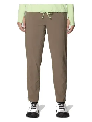 Mountain Hardwear Women's Dynama High Rise Ankle Pant in Tierra, alternate view 1
