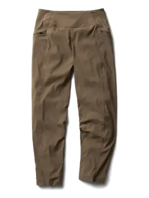 Mountain Hardwear Women's Dynama High Rise Ankle Pant in Tierra, main view