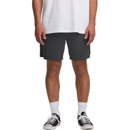 Billabong Men's Surftrek Elastic Submersible Hybrid Shorts, Color: Black, Inseam: 17", Size: M