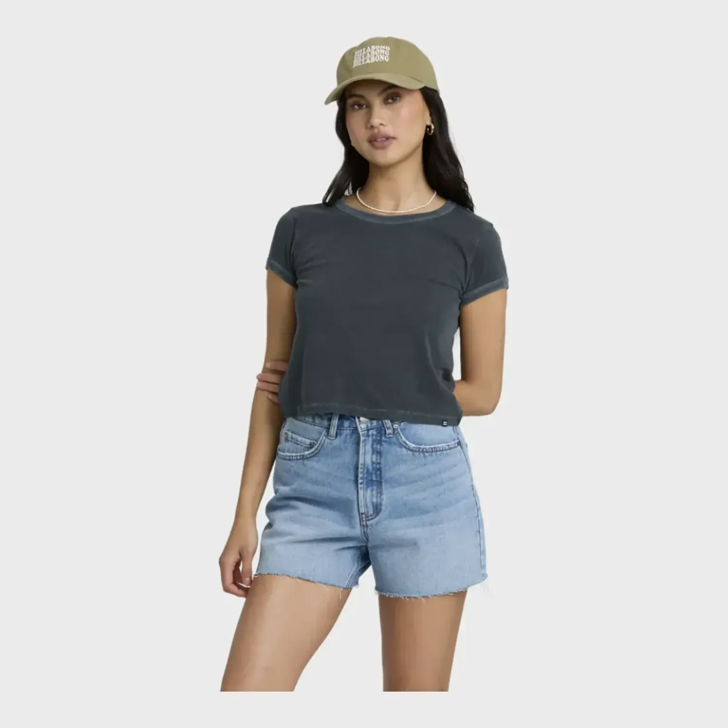Billabong Women's Riley Denim Short, alternate view 2