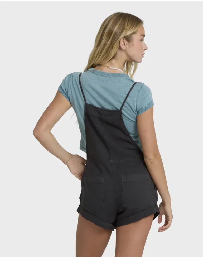 Billabong Women's Wild Pursuit Overall Solid, alternate view 3