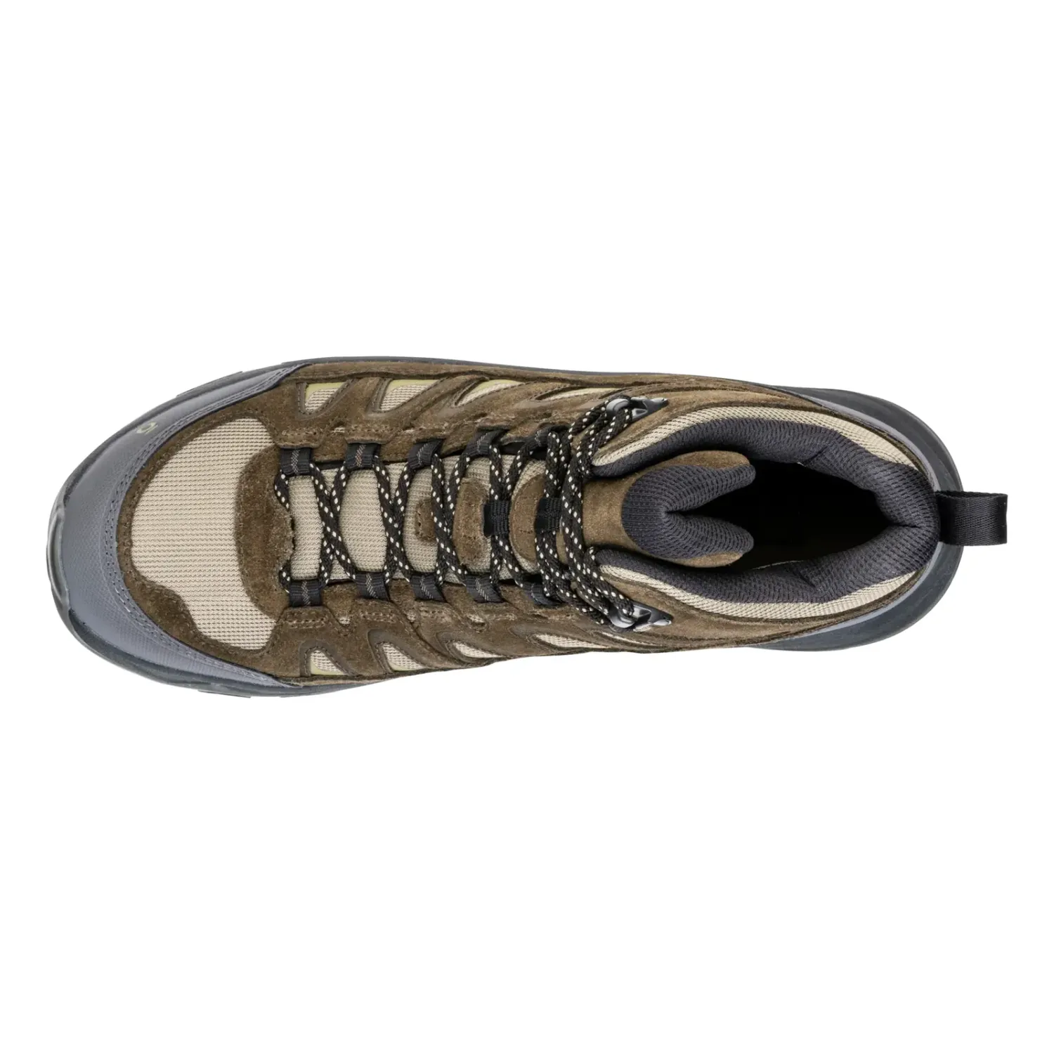 Oboz Men's Sawtooth Ascent Mid Waterproof in Pine, alternate view 3