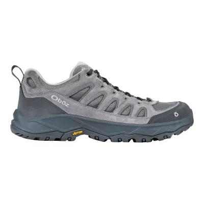 Oboz Men's Sawtooth Ascent Low in Hazy Gray, main view